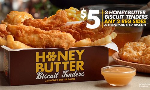 Honey-Butter Biscuit Tenders are Back at Church’s Chicken for a Limited Time!