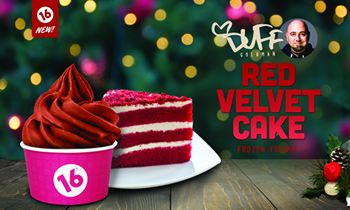 16 Handles Launches New Flavor: Duff’s Red Velvet Cake