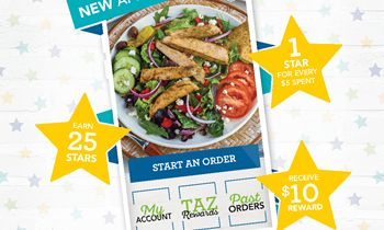 Taziki’s Mediterranean Café Launches New Innovative App