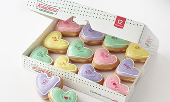 Say It with Valentine Doughnuts! Krispy Kreme Doughnuts Introduces Valentine ‘Conversation Doughnuts,’ Filling a Need and Enabling Fans to Express ‘All the Feels’