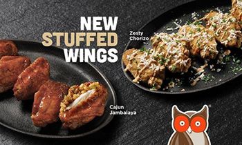 Hooters Officially Launches New Stuffed Wings