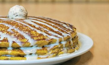 Our Pancakes Are so Fluffy You Could Sleep on ‘Em