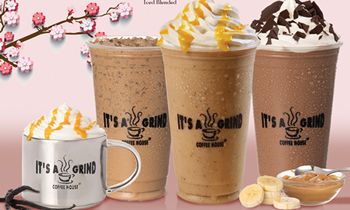 Make Your Vanilla Bean Dreams Come True at It’s A Grind Coffee House