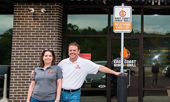 East Coast Wings + Grill Lynchburg Wins Best Restaurant Award