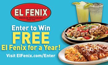 El Fenix Offering Guests the Chance to Win FREE El Fenix for a YEAR
