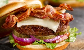 Spring Is $6 Bacon Cheddar Burger Time at O’Charley’s