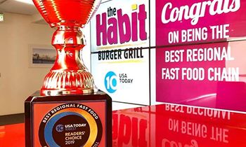 The Habit Burger Grill Named Best Regional Fast Food in USA Today’s 2019 10Best Readers’ Choice Awards