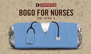 Free Burritos: Chipotle Honors Nurses with One-Day BOGO On June 4