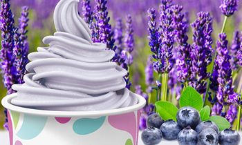Sit Back, Relax and Enjoy Yogurtland’s New Blueberry Lavender Light Ice Cream