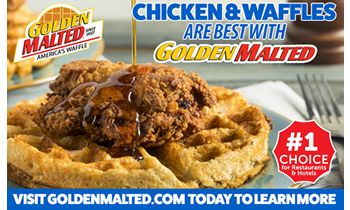 Chicken and Waffles are Best with Golden Malted