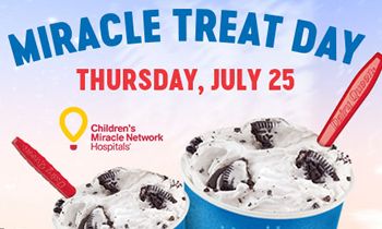 DQ Blizzard Treat Sales Help Kids on Miracle Treat Day
