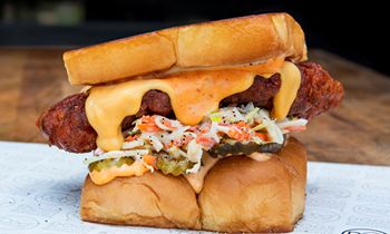 Dog Haus Debuts Bubu’s Hot Chicken Grilled Cheese for its Chef Collaboration Series