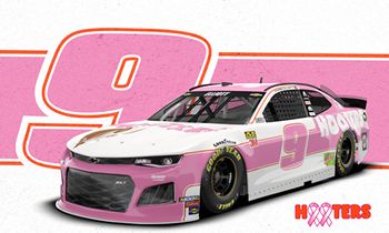 Chase Elliott to Run Special ‘Give A Hoot’ Paint Scheme in Support of Breast Cancer Awareness Month