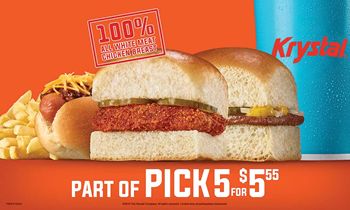 Krystal spices up menu with Nashville Hot Chik LTO