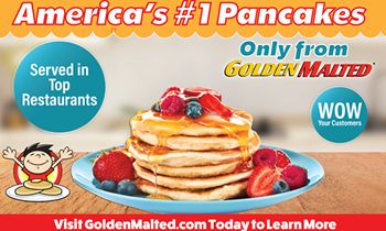 Add America’s #1 Pancakes to Your Menu with Golden Malted