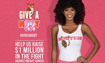Hooters Asks America to ‘Give A Hoot’ in the Fight Against Breast Cancer