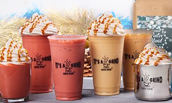 It’s A Grind Coffee House Unwraps New Holiday Beverage Lineup