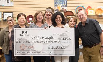 Tuxton China and Careers through Culinary Arts Program (C-CAP) Partner in September