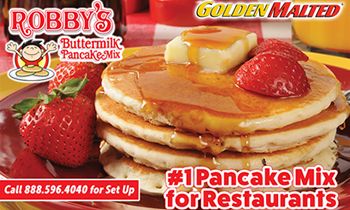Add Robby’s Buttermilk Pancakes to Your Menu – Golden Malted Makes it Easy
