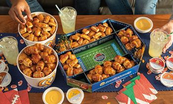 Auntie Anne’s Releases Game Day Pretzel Pack with Limited-Edition Snack Stadium for the Big Game
