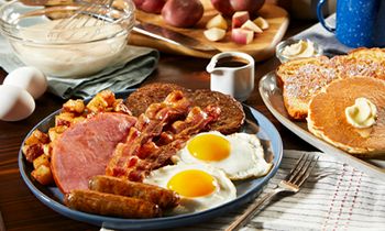 Bob Evans Serving The Whole Hog, Rise & Shine Burger