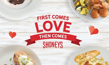 Shoney’s To Treat Couples to a ‘2 Can Dine for $24.99’ Experience on Valentine’s Day Weekend Which Includes a FREE Shareable Dessert