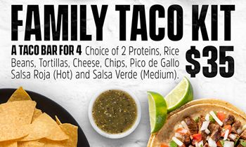 Chronic Tacos Introduces the Family Taco Kit