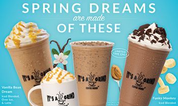 It’s A Grind Coffee House Introduces Its “Spring Dream” Beverage Lineup