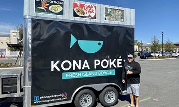 Kona Poké Announces Debut of Food Trailer at “Alive After 5” in Downtown Sanford This Thursday and New Location in Apopka