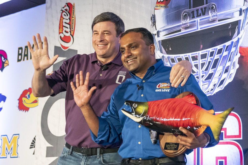 Raising Cane’s Founder, Owner & CoCEO Todd Graves and CoCEO & COO AJ