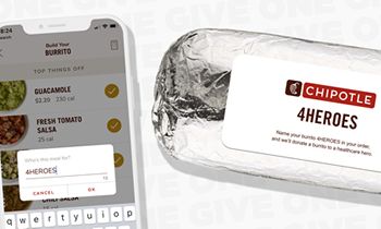 Chipotle Launches “4HEROES” Buy One, Give One Program