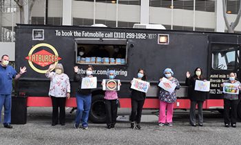 Fatburger Food Truck to Provide Over 10,000 Free Meals for Healthcare Heroes in Los Angeles and Southern California