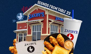 Zaxby’s queues up curated SoundCloud playlist of ambient restaurant noise