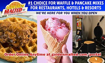 Golden Malted is Here When You Open – #1 Choice for Waffle & Pancake Mixes for Restaurants & Hotels