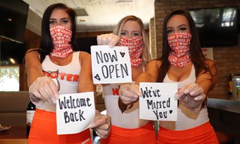 Hooters Opens Doors in More than 150 Locations Nationwide as First Phase of Reopening Begins