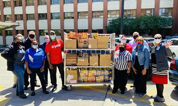 Krystal Steps Up to Feed Frontline Workers