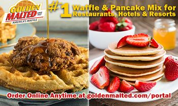 #1 Waffle & Pancake Mixes for Restaurants & Hotels – Golden Malted Makes it Easy