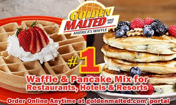 Serve America’s #1 Waffles and Pancakes – Golden Malted Makes it Quick and Easy