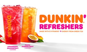 Get Up and Glow with New Dunkin’ Refreshers