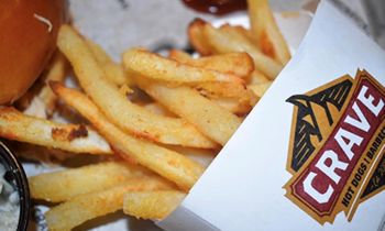 Crave Hot Dogs and BBQ celebrates National French Fry Day with FREE fries for all!