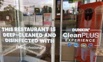 Dunkin’ Becomes One of the First Quick Service Restaurants to Join the P&G Professional CleanPLUS Experience Program