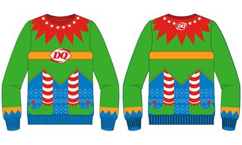 Dairy Queen Limited Edition Holiday Sweater Will Bring Out Your Inner Elf