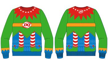 Dairy Queen Limited Edition Holiday Sweater Will Bring Out Your Inner Elf