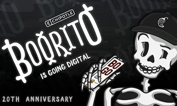 Chipotle’s Boorito Goes Digital For its 20th Anniversary