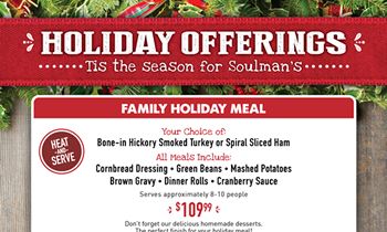 Home for the Holidays with Soulman’s Bar-B-Que