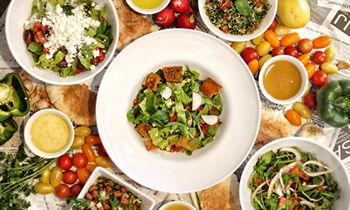 SAJJ Mediterranean Launches Five Classic Mediterranean Salads