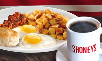Shoney’s Offers FREE All You Care To Eat, Freshly Prepared BREAKFAST BAR for Military on Veterans Day, its Heroes’ Holiday, Wednesday, November 11, 2020