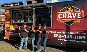 Gainesville, Florida Welcomes Crave Hot Dogs and BBQ Food Truck