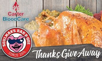 Soulman’s Bar-B-Que and Carter BloodCare Bring Thanksgiving Home for North Texans