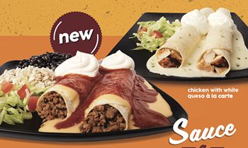 Taco John’s Debuts Bold New Sauce-A-Lotta Enchiladas